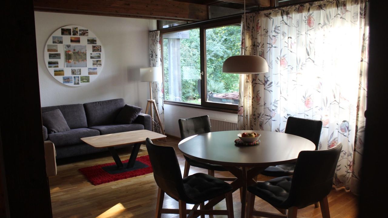 Wohnzimmer mit Essecke Wohnzimmer mit Essecke